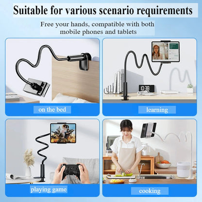 1/2pcs Tablet & Phone Stand Holder, Thicker Flexible Arm Gooseneck Tablet Holder for Ipad Mini Pro Air Kindle Christmas Gift