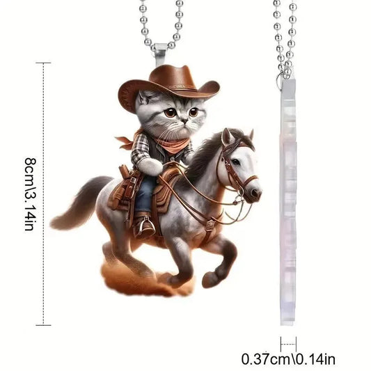 Creative Puppy Man Backpack Rearview Mirrors Pendant Car Hanging Ornaments Car Decoration Accessories Gifts For Women Men