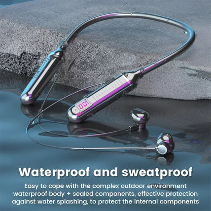 K58pro TWS Wireless Headphone Bluetooth 5.2 Earphones Magnetic Neckband Sport Waterproof Blutooth Headset with Mic Noise Cancell
