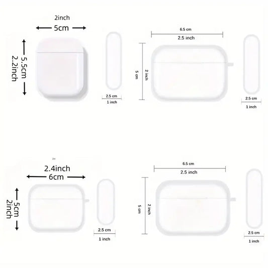 [tx A2005] Summer cute three-dimensional green apple airpods4 protective case airpod3 is suitable for Apple pro earphone case