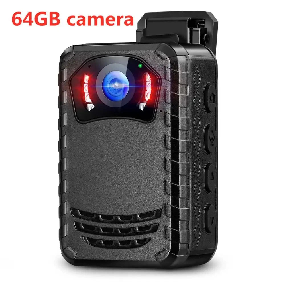 BOBLOV N9 Mini Body Camera Full HD 1296P Body Mounted Camera Small Portable Night Vision Police Body Cam 128GB/258GB Mini Camera