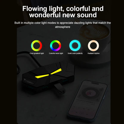 7 Ports USB 3.0 HUB USB Docking Station USB Splitter Adapter 5Gbps High Speed Transmission PD Power Supply For Laptop Computer