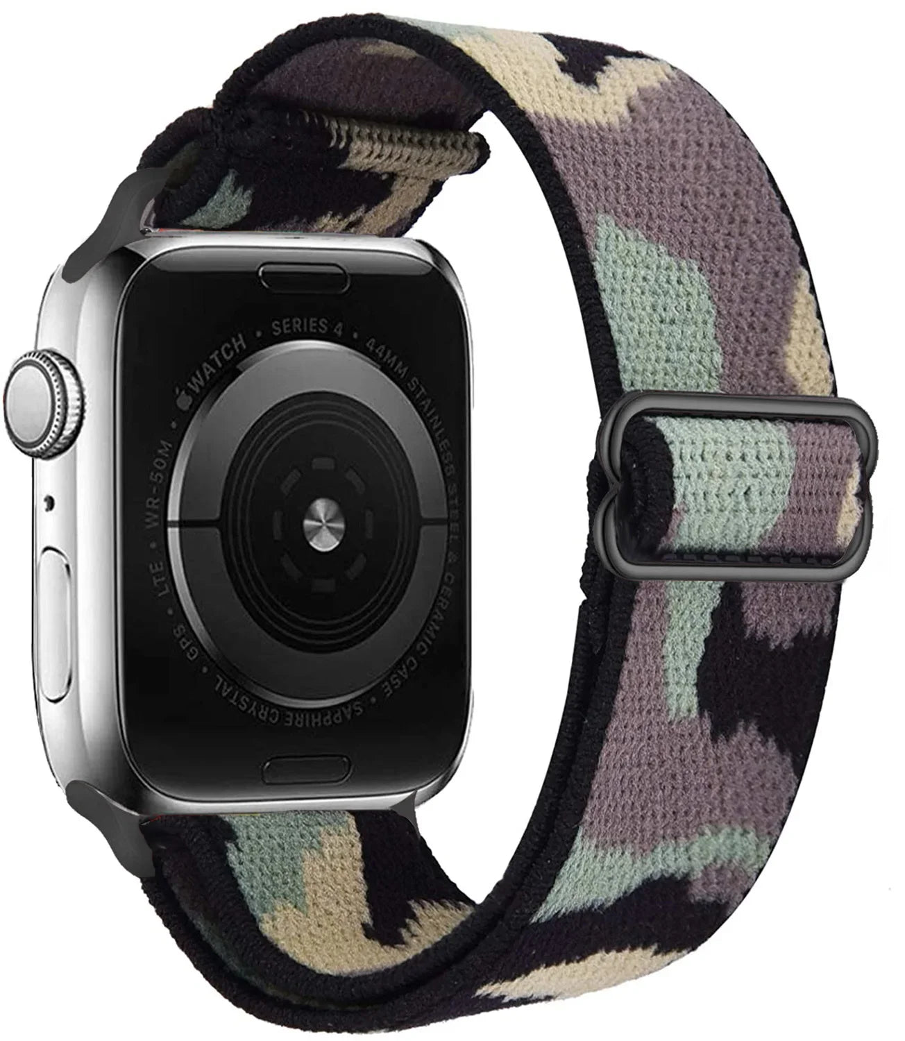 Nylon Loop Strap For Apple Watch 49mm 45mm 41mm 44mm 42mm 46mm Adjustable Elastic Belt iWatch Ultra 3/2 11 10 9 8 7 6 5 SE3 Band