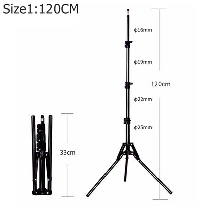 NAGNAHZ 78'' Photographic Lighting Tripod Aluminum Alloy Foldable Portable Light stand Photography Camera Flash Mount Brackets