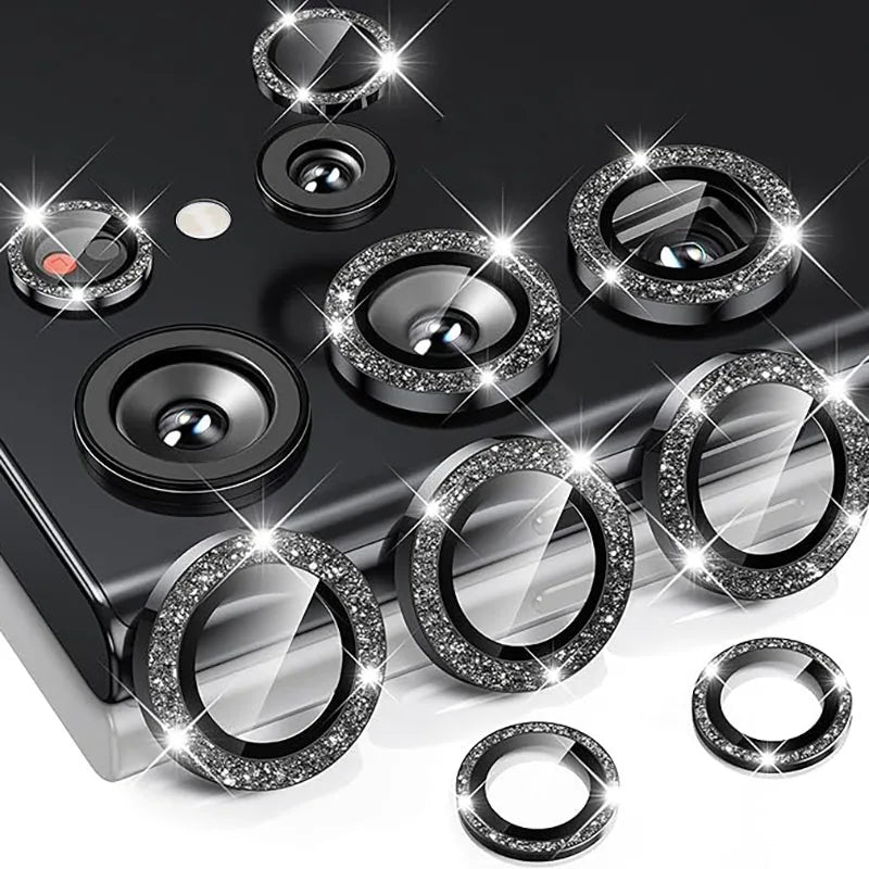 Metal Lens Ring Glass For Samsung Galaxy S26 S25 S24 S22 S23 Ultra Plus Camera Protector Cover For Samsung S26 Ultra Accessories