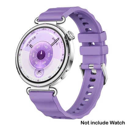 18mm Silicone Band for Huawei Watch GT6 41mm Sport Strap Metal Buckle Correa for Huawei Band GT6 Smartwatch Replacement Bracelet