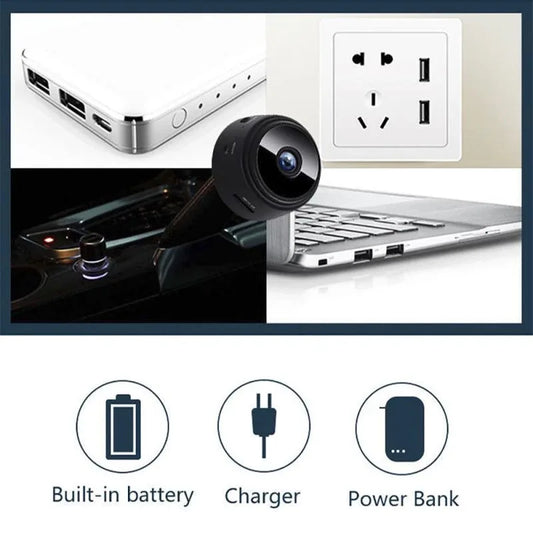 Mini Wireless Surveillance Camera A9 WiFi Security Monitoring Remote Monitor Camera Smart Home Video