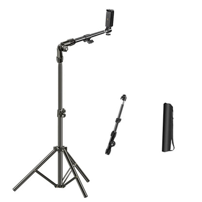 Phone Tripod Adjustable Cell Phone Tripod Stand Horizontal Stand for Video Recording