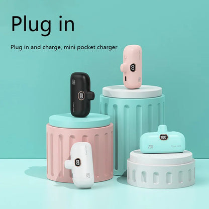Mini Convenient Mobile Power Bank 30000mah Portable Fast Charging  suitable for iPhone 16 15 14 Samsung Xiaomi External Battery