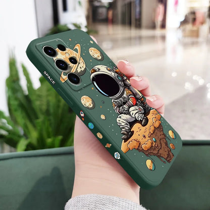 Saturn Cute Child Phone Case For Samsung Galaxy S25 S24 S23 S22 S21 S20 S10 Ultra Plus FE Note 20 Ultra 10 9 Plus Cover