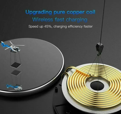 Wireless Charger For iPhone 17-11 Pro XS Max Mini X XR Induction Fast Wireless Charging Pad For Samsung Xiaomi Huawei
