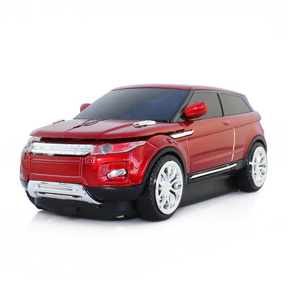 Car Mouse Wireless 2.4G Mause Creative Design SUV Appearance Energy Saving Portable Office Use System Compatible Gift Kid Boy