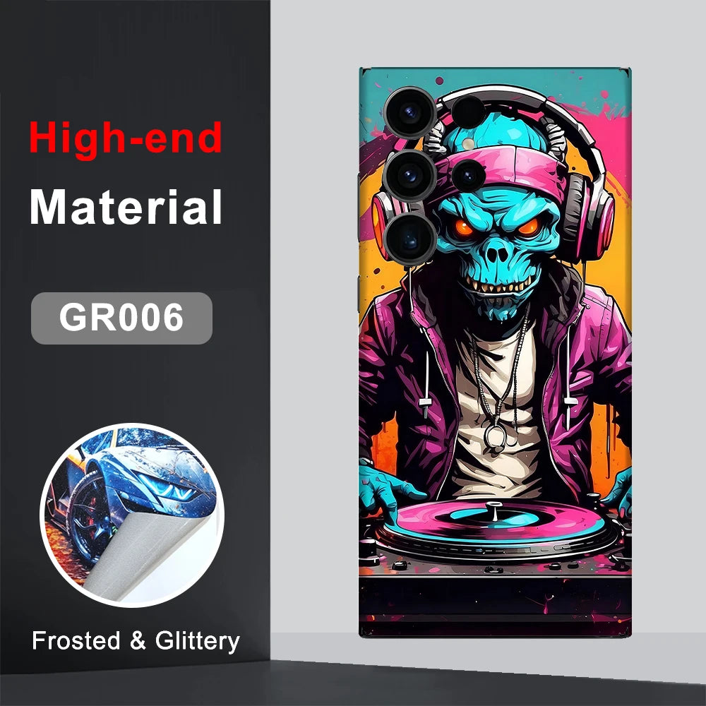 CASEKiTTY Skin For Galaxy S24 Ultra Back Film Samsung S23 Ultra Sticker S22 Plus Protective Decal Wrap Screen Protector No Case