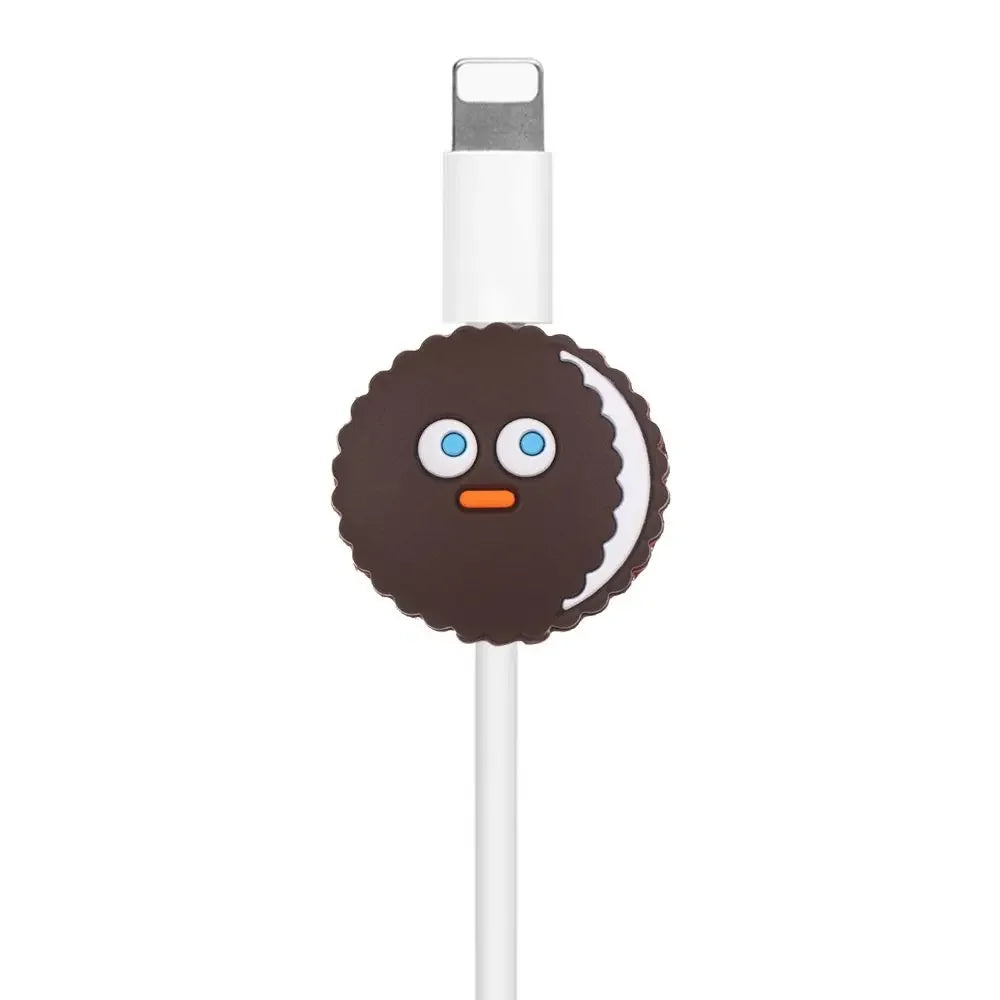 New Cartoon Cable Winder Cover Protective Case USB Charging Cable Cover Wire Cord Protectors Data Line Protector