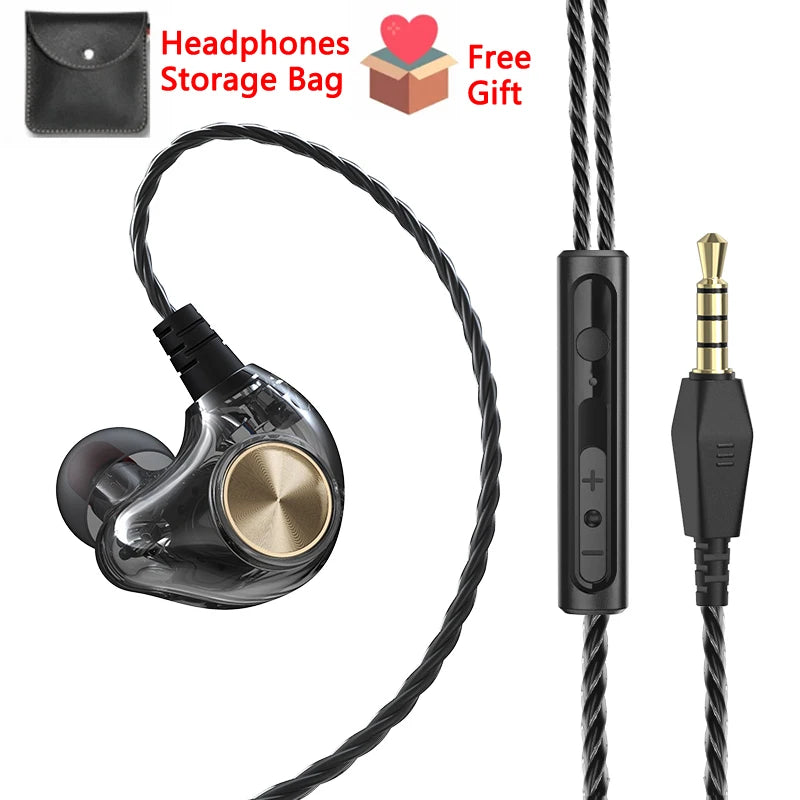 Extra Bass Headphones wired Earphone 3.5mm Earphones With Microphone Noodles Style Sport Headset auriculare for Samsung