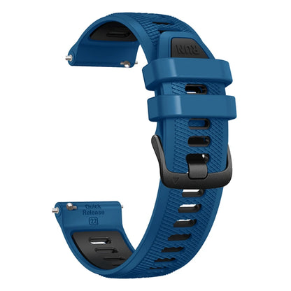 Universal 22mm Sports Silicone Strap For Garmin Forerunner 265 255 Music band For Vivoactive 4/Venu 2 45MM Bracelet Watchband