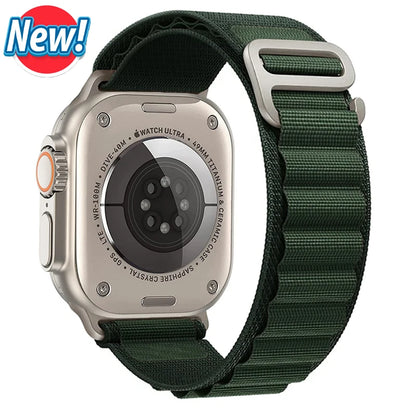 Alpine Loop Strap for Apple watch Ultra 3 2 Band 49mm 45mm 44mm 40mm 41mm 46mm 42mm 44 mm Bracelet iWatch Series 2030 7