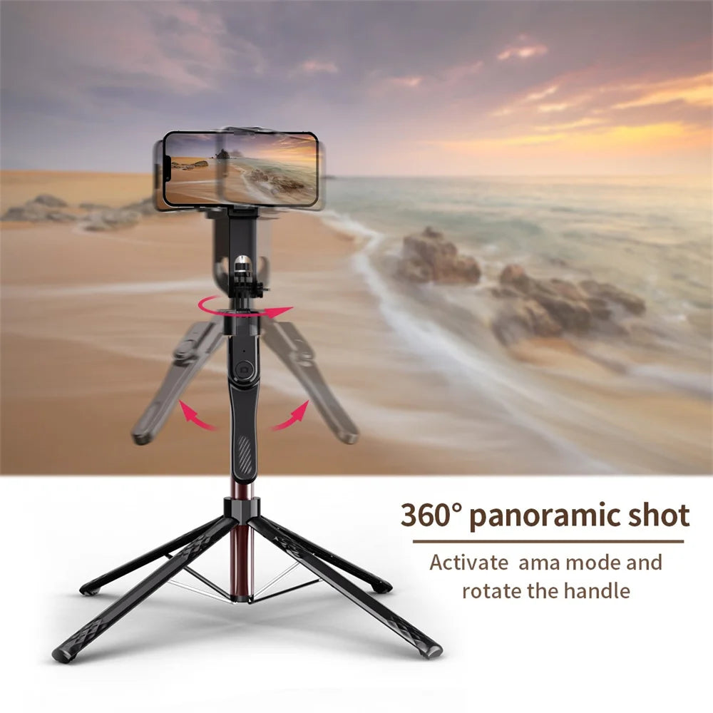 2025 NEW 1850mm Monopod Remote Shutter for iPhone Samsung Xiaomi Phone Holder four Tripod Wireless Bluetooth Selfie Stick