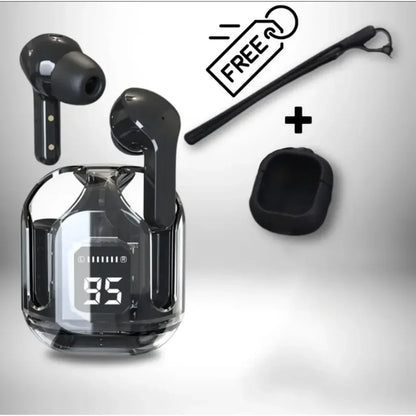 Buy Headset Get Protective Case + Lanyard) T2 TWS Gaming Earbuds Bluetooth 5.3 Noise Reduction HD HiFi Stereo Wireless Earphone