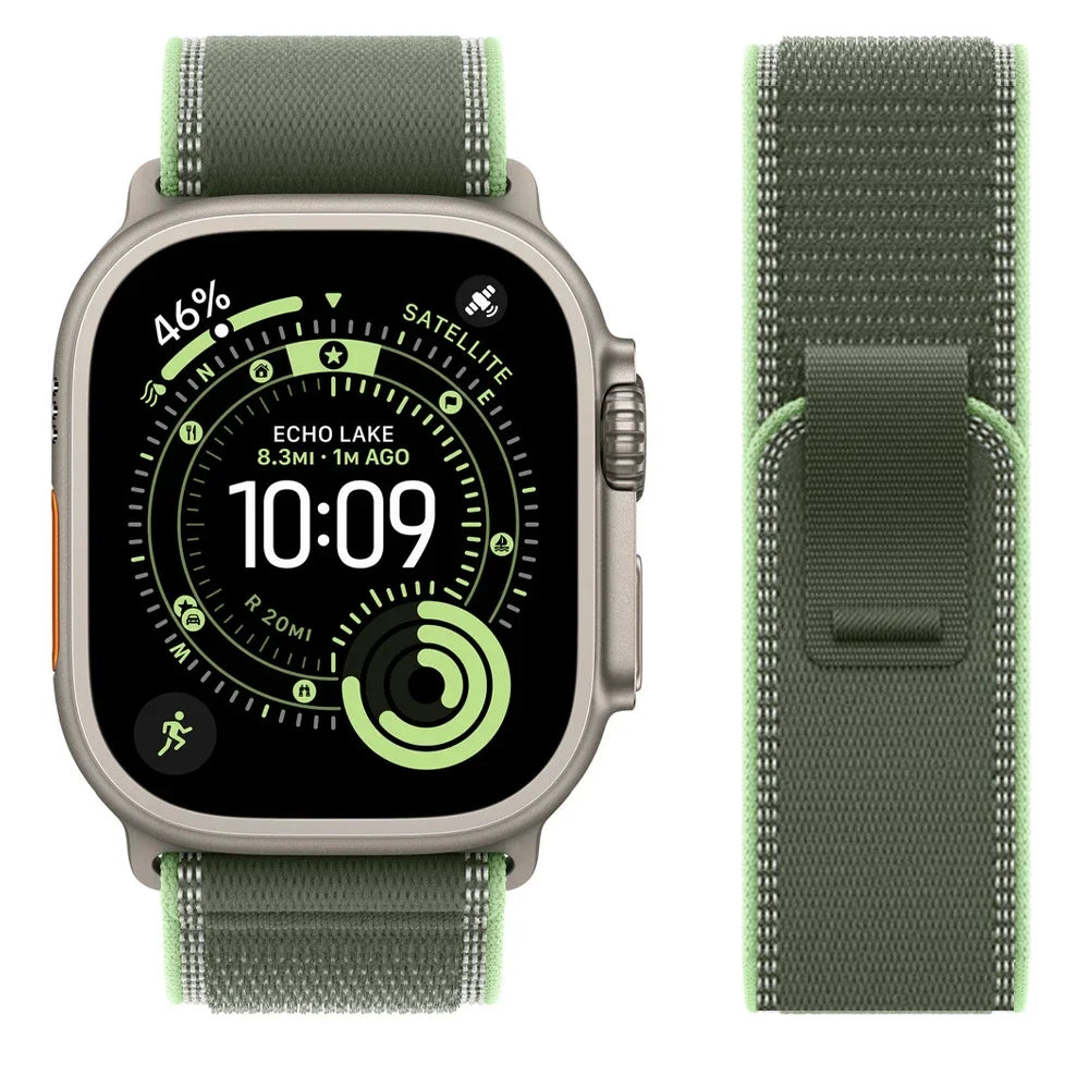 Trail Loop For Apple Watch Band Ultra 3 11 10 9 8 7 6 5 SE 49mm 46mm 45mm 42mm 44mm 40mm 41 Sport bracelet correa iwatch Straps