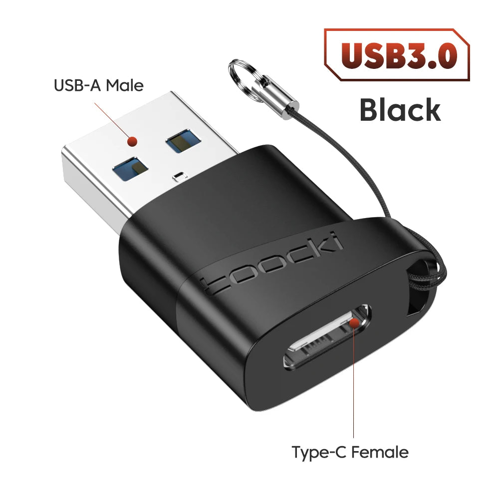 Toocki OTG Adapter Type C to USB Micro USB to Type C Adapter OTG USB to Type C Converter For Macbook Xiaomi Samsung Huawei OPPO