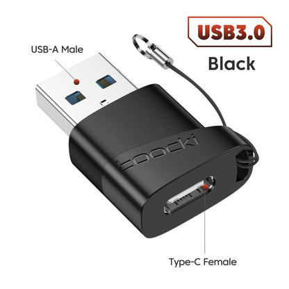 Toocki OTG Adapter Type C to USB Micro USB to Type C Adapter OTG USB to Type C Converter For Macbook Xiaomi Samsung Huawei OPPO