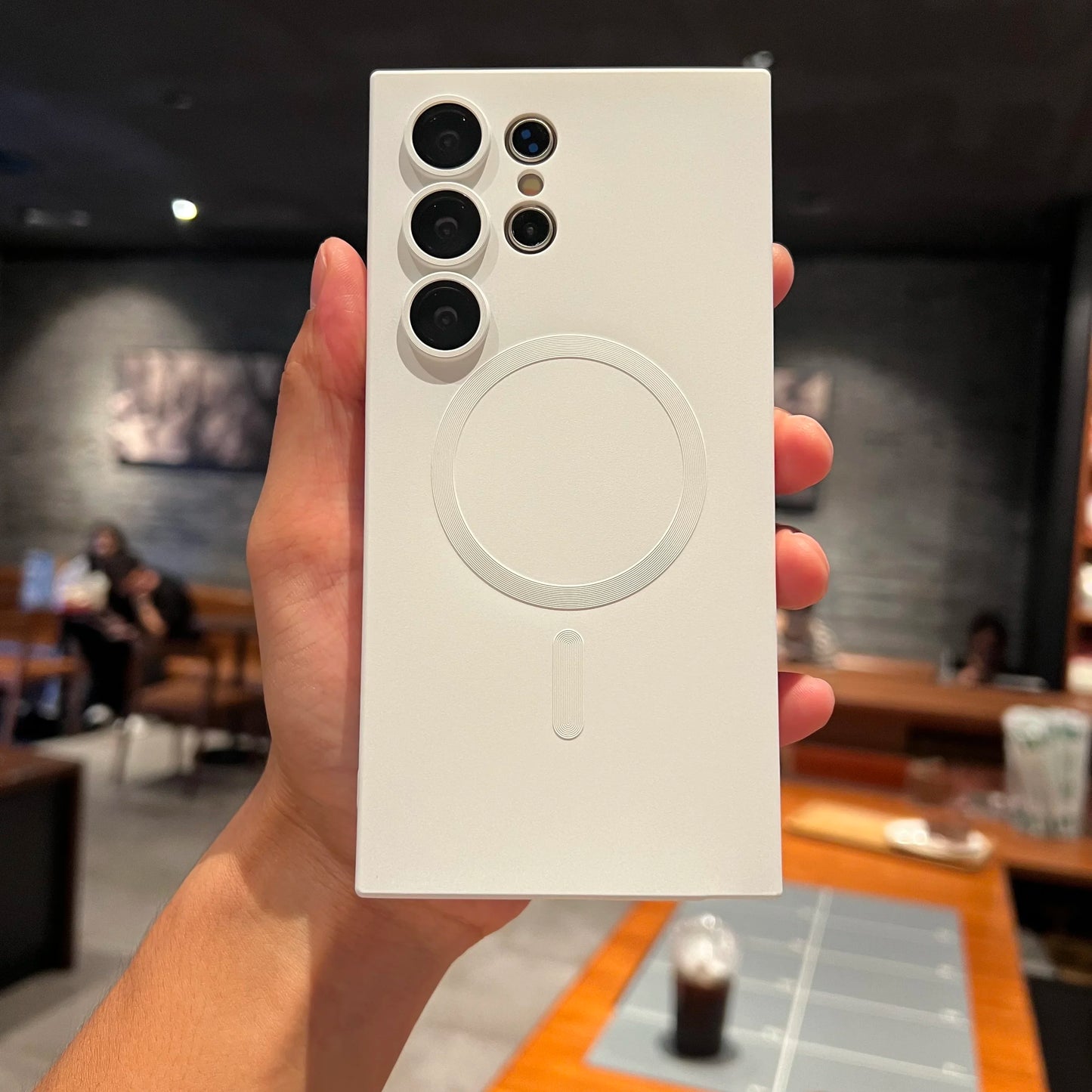 Luxury For Magsafe Magnetic Case For Samsung Galaxy S24 S25 S22 S23 Ultra Plus S20 S21 FE Note 20 A35 A55 A05 A15 Soft TPU Cover