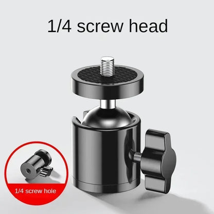 160cm Live Broadcast Tripod Landing Type Camera Anchor Selfie Light Frame Metal Thermometer Phone Holder