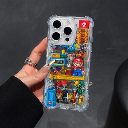 Mario Phone Case For OPPO Reno 13 11 8 12 Pro 13F 12F 7 7Z 8Z 5Z 6Z 8T 5G A78 A58 A38 A15 A16 A17 A3S A5S A54 A3 Pro A3X Funda