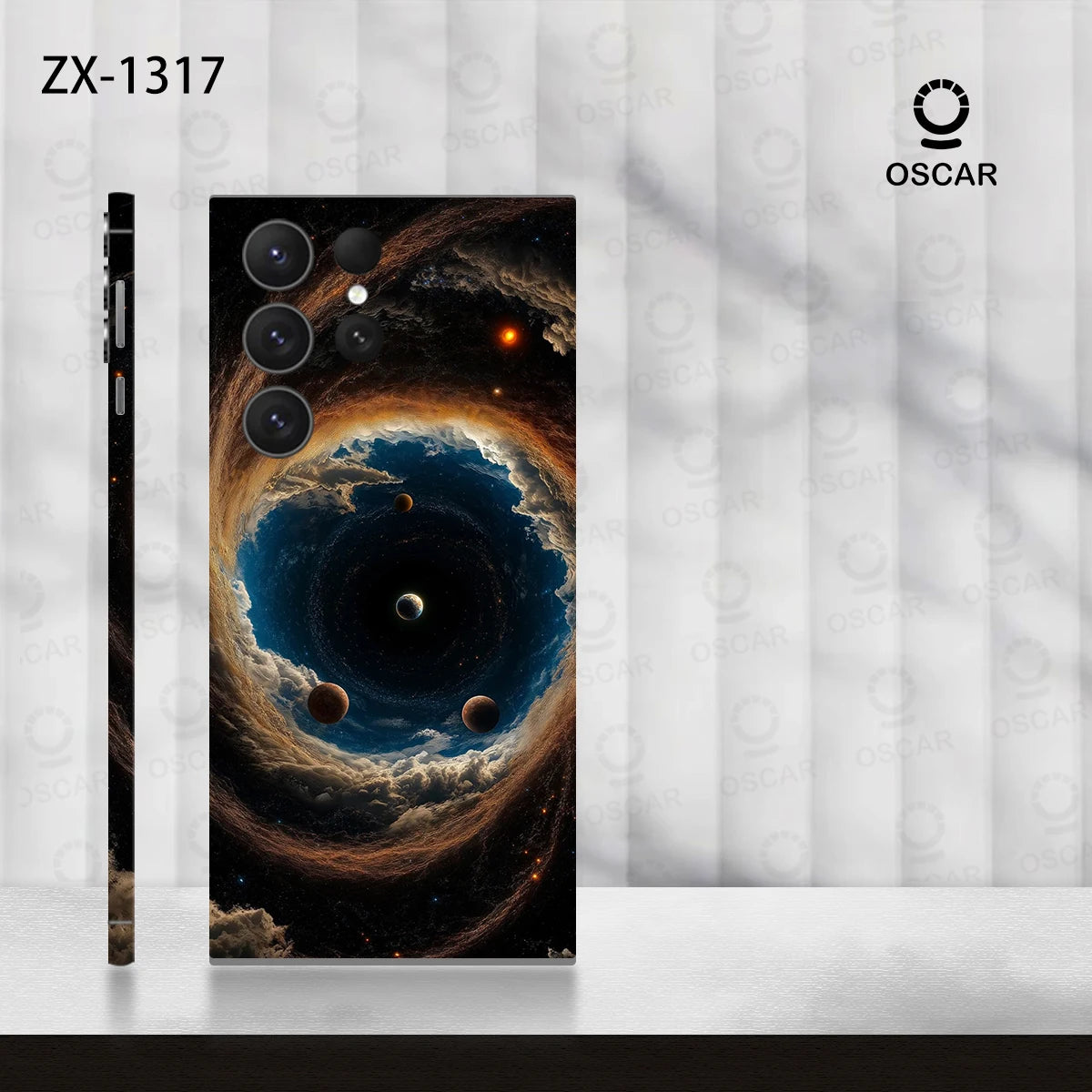 Colorful Decal Skin for Samsung Galaxy S24 S23 S22 Ultra Plus S25 Note20 Back Screen Protector Cover Wrap Stones Sticker