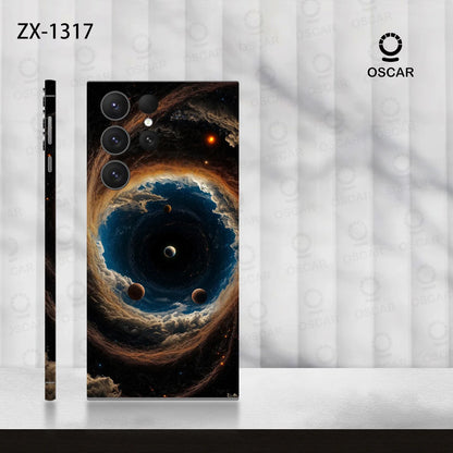 Colorful Decal Skin for Samsung Galaxy S24 S23 S22 Ultra Plus S25 Note20 Back Screen Protector Cover Wrap Stones Sticker