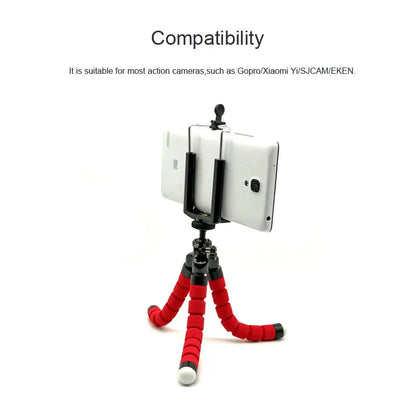 Mini Tripod for Gopro Hero 13 12 11 10 9 8 7 6 5 Black MAX Flexible Octopus Accessories for Action 3 Fusion Akaso Brave DBPOWER