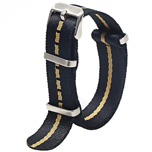 Nylon Watch Band 20mm 22mm Comfortable Watch Straps Loop Military Washable Blet for Men Watchbands