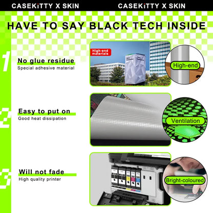 CASEKiTTY Skin For Galaxy S24 Ultra Back Film Samsung S23 Ultra Sticker S22 Plus Protective Decal Wrap Screen Protector No Case