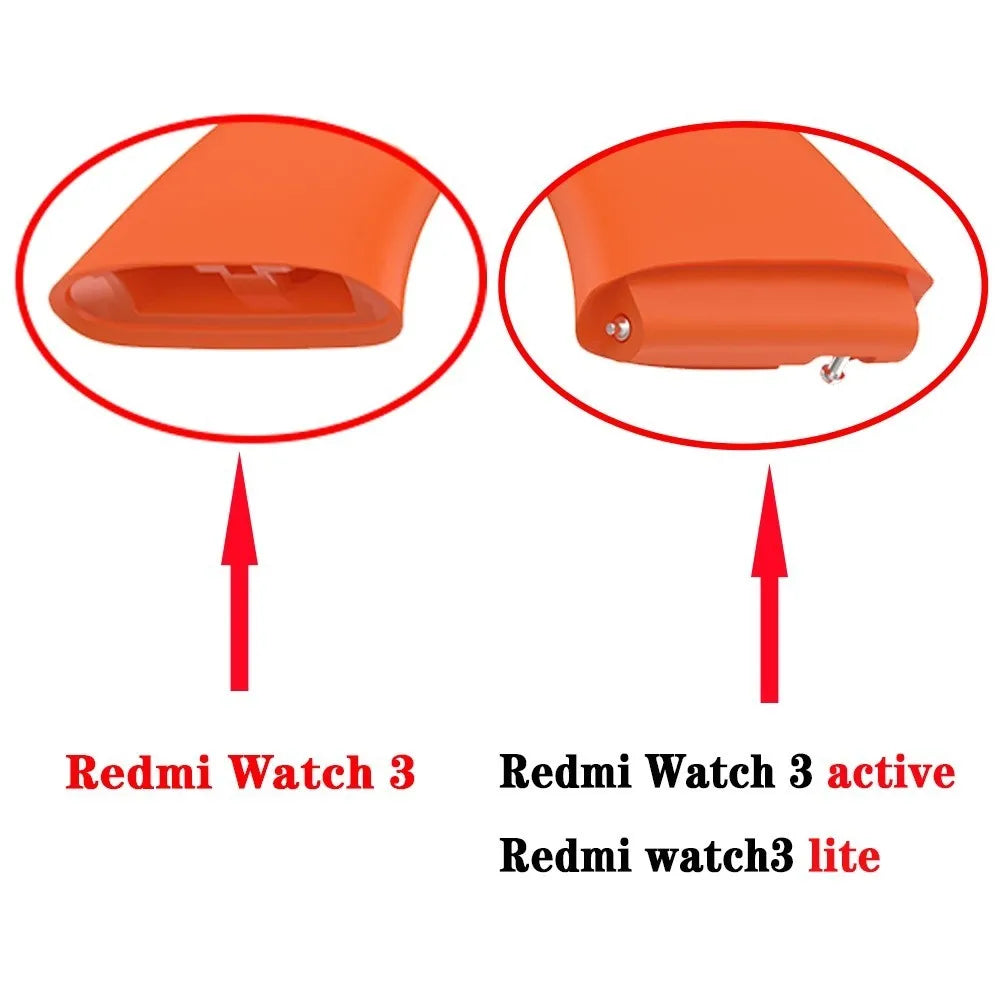 for the Xiaomi Redmi Watch 3 3 Active 3 Lite silicone strap bracelet replacement
