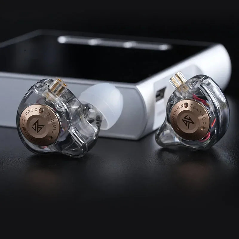 KZ EDX PRO X Dynamic Drive Earphone HIFI Bass Music Earbud Sport Noise Cancelling Headset KZ EDXPROX ZSTX ZSN PRO ZAS EDA ZVX