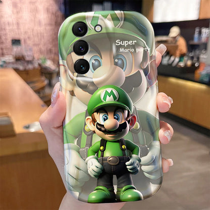 Super M-Marios Bros Case for Samsung Galaxy S24 S23 S22 S21 Ultra Plus S20 FE A73 A72 A71 A55 A54 5G A53 A52 4G A50S A50 Cover