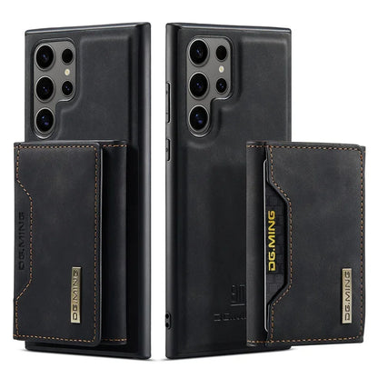 2 in 1 Detachable Wallet Card Holder Phone Case for Samsung Galaxy S25 Ultra S22 Plus S24 S23 FE A54 A16 A56 A55 A35 A36 Cover