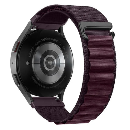 22mm 20mm Alpine Loop Band for Samsung Galaxy Watch 7/6/5/4/3 Nylon Strap for Huawei Watch 5/GT6/GT5/GT4 3 Pro/Amazfit GTR 4/GTS
