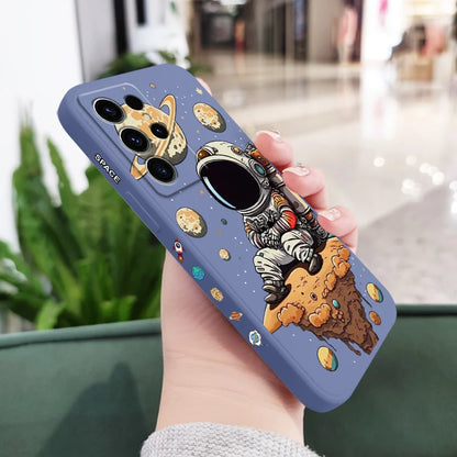 Saturn Cute Child Phone Case For Samsung Galaxy S25 S24 S23 S22 S21 S20 S10 Ultra Plus FE Note 20 Ultra 10 9 Plus Cover