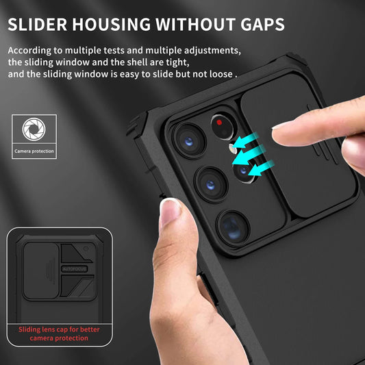 For Samsung S25 Ultra edge S24 S23 FE S22 S21 A56 A36 A16 A55 A35 A15 A14 A54 A34 Armor Case for Samsung Galaxy S24 Ultra Plus