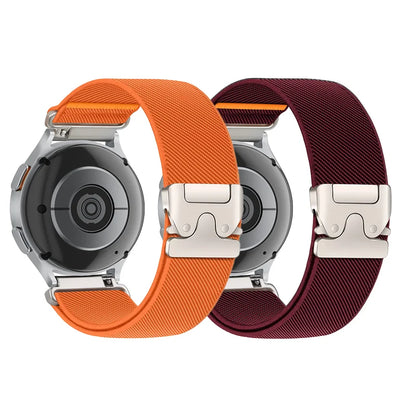 1/2PCS 20mm 22mm Parachute Straps for Samsung Galaxy Watch 7 6 5 4 40mm 44mm 6Classic 47mm Nylon Band for Huawei Watch GT5 Pro 4