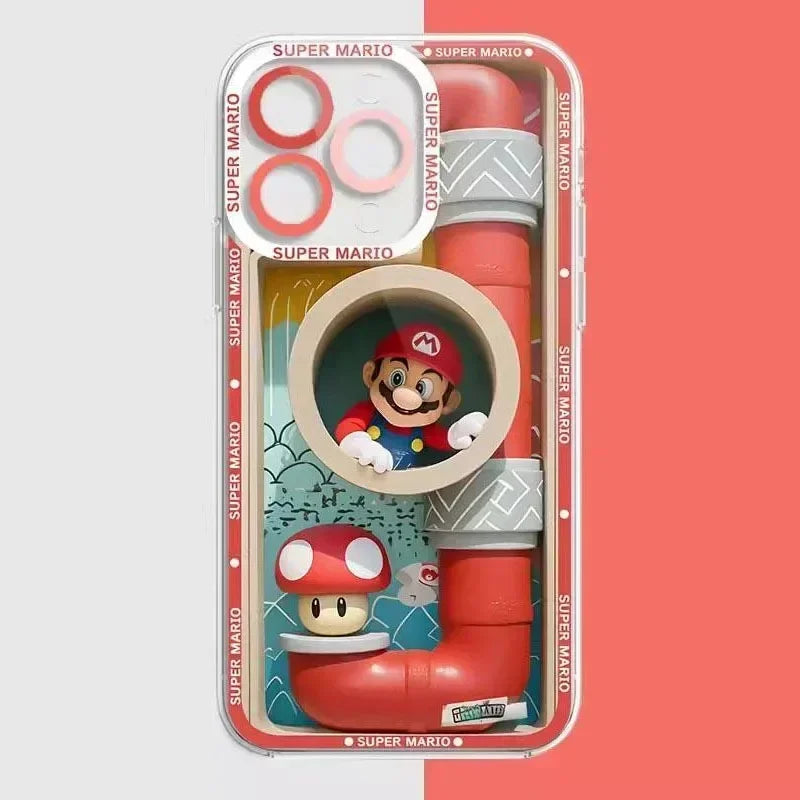 Building Blocks M-Marios Case For Xiaomi 13T 12T 11T 10T 14 13 12 11 Lite 5G NE POCO F6 X6 Pro X3 NFC X5 X4 GT F3 F4 F5 M6 M5S