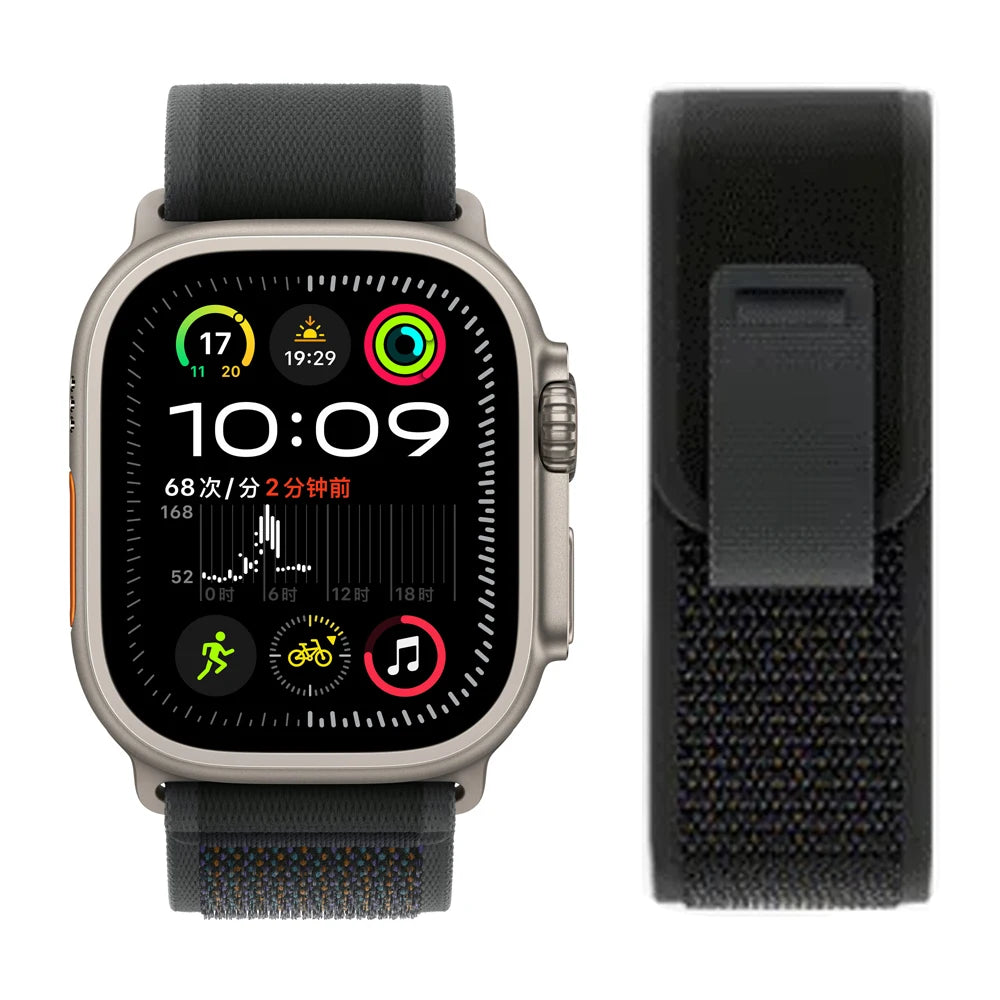 Trail Loop For Apple Watch Band Ultra 3 11 10 9 8 7 6 5 SE 49mm 46mm 45mm 42mm 44mm 40mm 41 Sport bracelet correa iwatch Straps
