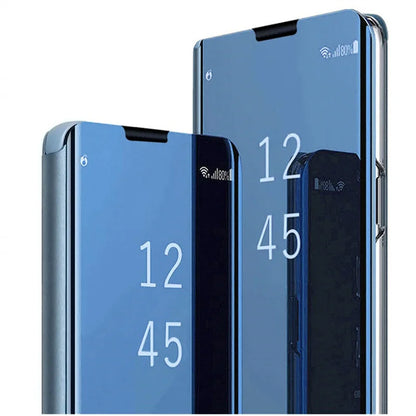 Mirror Flip Case For Samsung Galaxy S25 S24 S23 Ultra S22 S20 Plus Cases For Samsung S23 S24 S21 FE Note 20 Ultra 10 Plus Cover