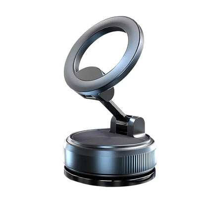 Car Mount Vacuum Magnetic Holder Foldable Strong Suction Stand For Cell Phone For iphone 16 15 12 13 14  Live Streaming