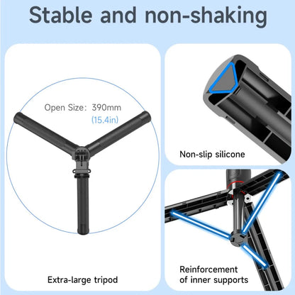 2025 NEW Monopod Remote Shutter Fill Light for iPhone Samsung Xiaomi Phone Holder Mini Tripod Wireless Bluetooth Selfie Stick