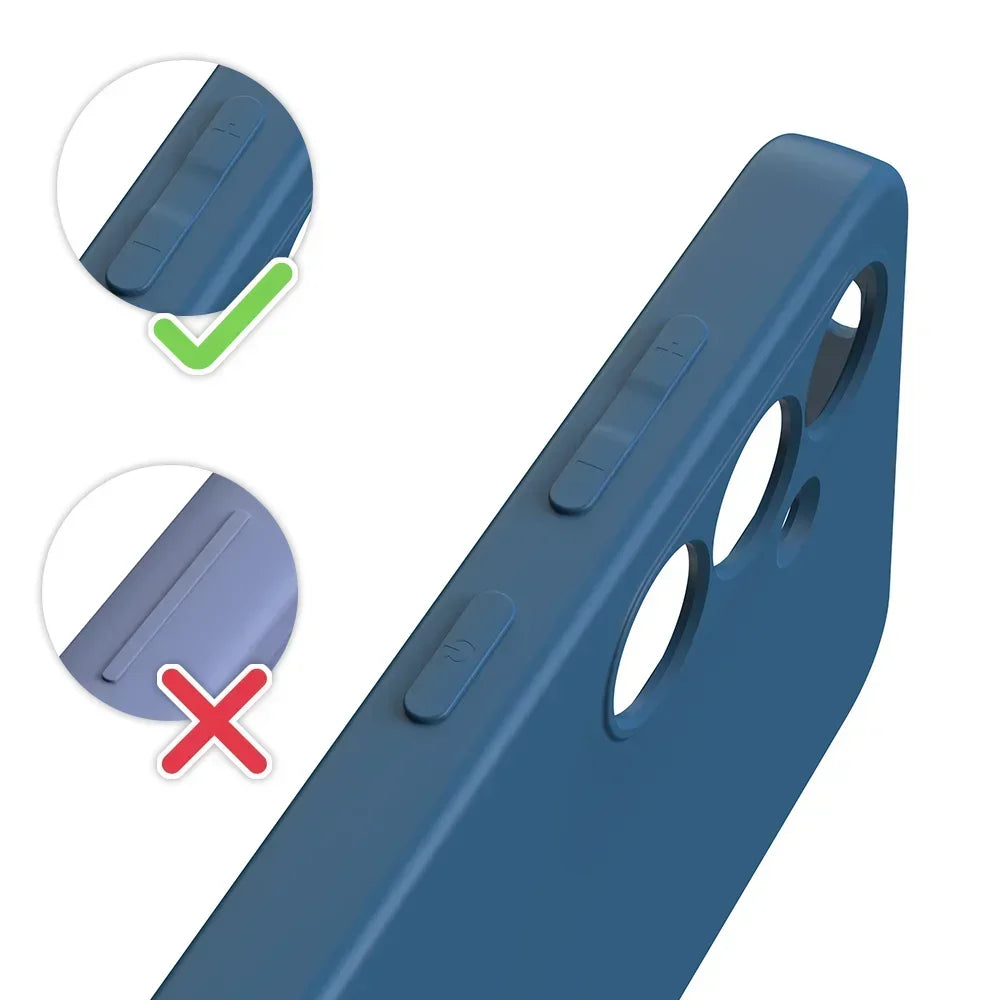 For Samsung Galaxy S26 S25 S26Plus S26Ultra Edge S24 S23 S22 S21 Ultra FE Case Soft Liquid Silicone Shockproof Phone Back Cover