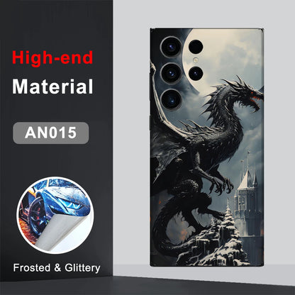 CASEKiTTY Skin For Galaxy S24 Ultra Back Film Samsung S23 Ultra Sticker S22 Plus Protective Decal Wrap Screen Protector No Case