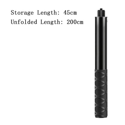 Selfie Stick Bundle Handle for Insta360 X5 X4 GoPro 13 12 11 DJI Action 6 5Pro 4 SJCAM Camera Bullet Time Invisible Selfie Stick